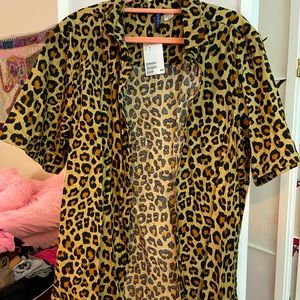 COPY - H&M Men’s Cheetah Button Down